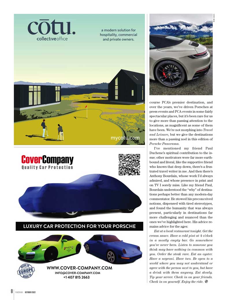 Porsche Panorama e Cover Company